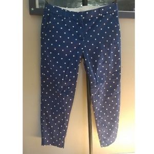 J Crew stretch crop pants